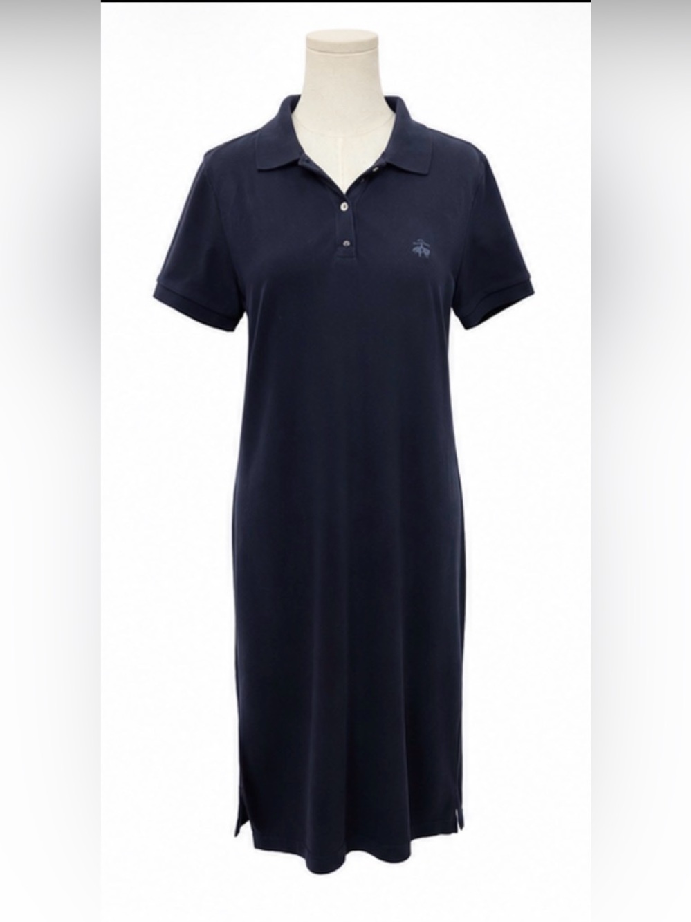 Brooks Brothers navy cotton polo dress size M